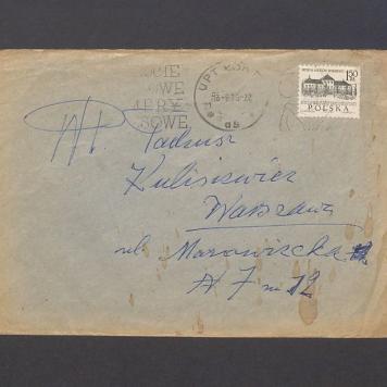 Koperta, nad. Edward Kowalski