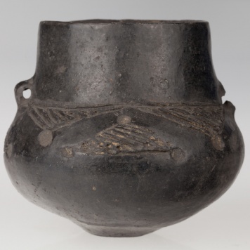 naczynie dwustożkowe zaopatrzone w dwa ucha 