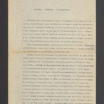 Rysunki Tadeusza Kulisiewicza. Rysunek jest prototypem i miarą wszelkiej twórczości plastycznej [...]