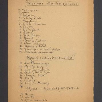 Tadeusz Kulisiewicz. Drzeworyty 1930-1936 (Szlembark)