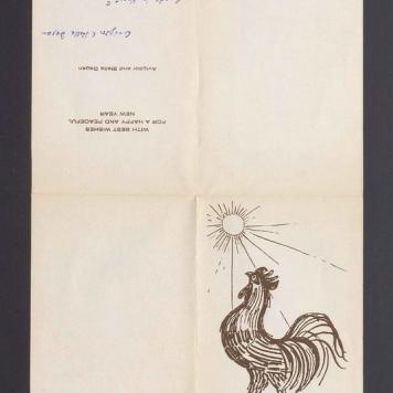 With best wishes for a happy and peaceful New Year [...]