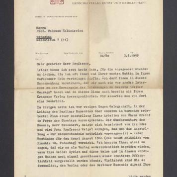 Sehr geehrter Herr Professor, leider komme ich erst heute dazu [...]