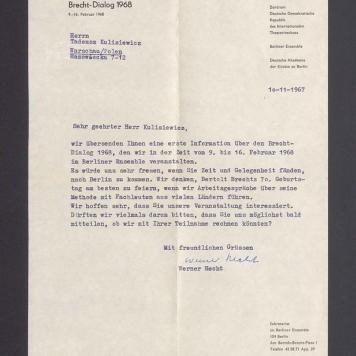 Sehr Geehrter Herr Kulisiewicz, wir ubersenden Ihnen eine erste Information [...]