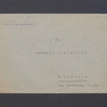 Koperta, nad. Przegląd Kulturalny