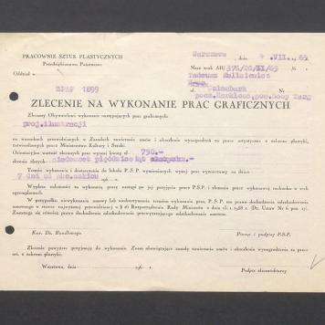 Zlecenie na wykonanie prac graficznych