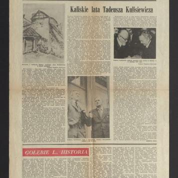 Kaliskie lata Tadeusza Kulisiewicza