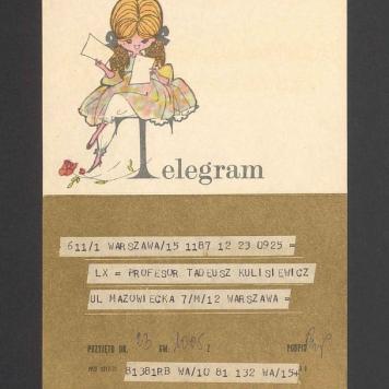 Telegram. Serdecznie gratulujemy [...]