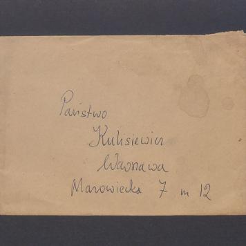 Koperta, nad. Elżbieta Solka