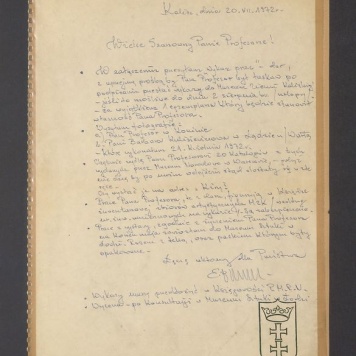 Wielce Szanowny Panie Profesorze! W załączeniu przesyłam [...]