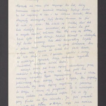 Szanowny Panie Profesorze! Naprawdę nie wiem, jak rozpocząć ten list [...]