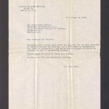 Muy estimado Sr. Bekier: Solamente unas lineas para darle [...]