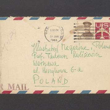 Koperta, adr. Ilustrated Magazin "Poland"