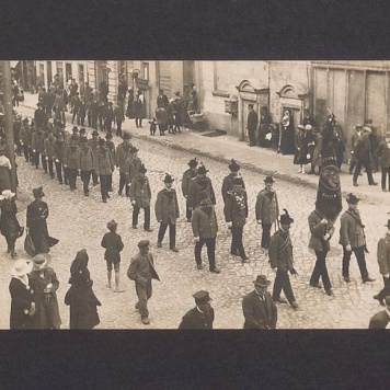 Kondukt pogrzebowy w Gnieźnie