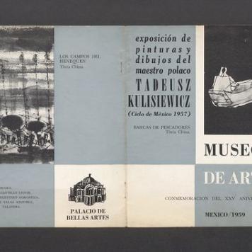 Exposicion de pinturas y dibujos del maestro polaco Tadeusz Kulisiewicz