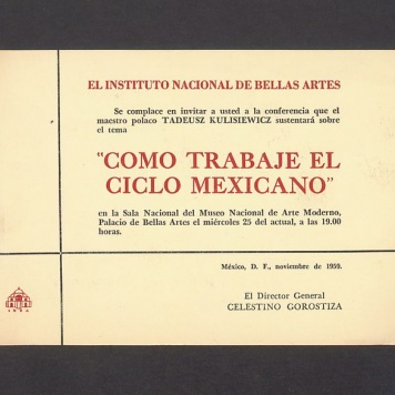 El Instituto Nacional de Bellas Artes