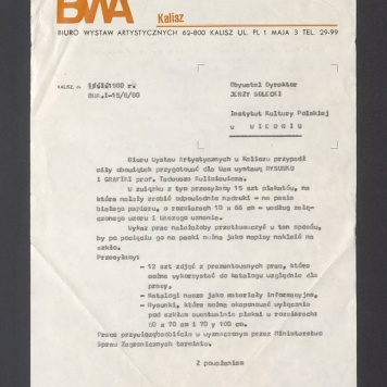 Biuru Wystaw Artystycznych w Kaliszu przypadł miły obowiązek przygotować dla Was wystawę [...]