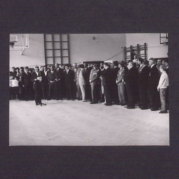 25-lecie Polskiej Rzeczypospolitej Ludowej. Fragment uroczystości