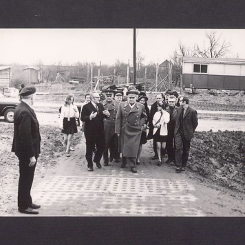 Wizyta żołnierzy radzieckich. 