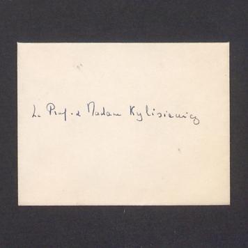 Koperta, nad. Stern Graveur