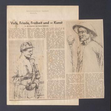 Volk, Friede, Freiheit und - Kunst zu den Graphiken von Tadeusz Kulisiewicz