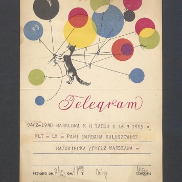 Telegram. Najserdeczniejsze życzenia w dniu imienin [...]