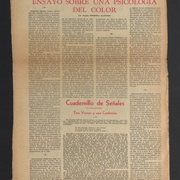 Ensayo sobre una psicologia del color