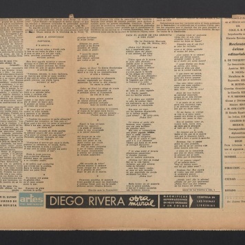 Artes de Mexico. Diego Rivera