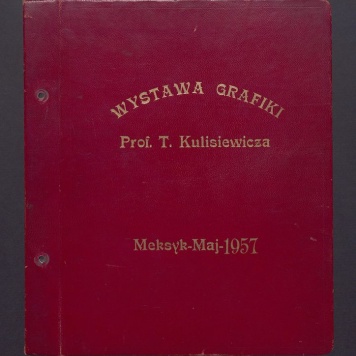Wystawa grafiki prof. T. Kulisiewicza. Meksyk - maj - 1957