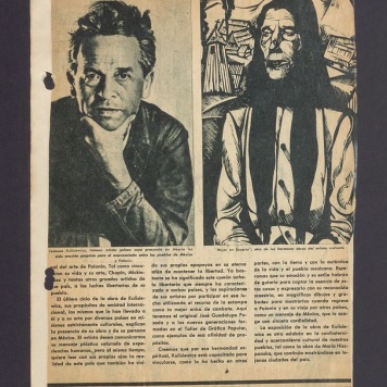 Tadeusz Kulisiewicz, famoso artista polaco cuya presencia en Mexico