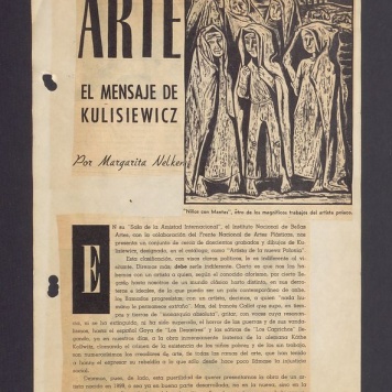 El mensaje de Kulisiewicz