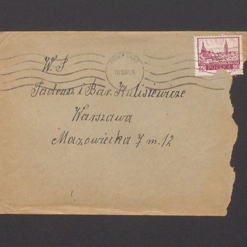 Koperta, nad. Łojas Andrzej