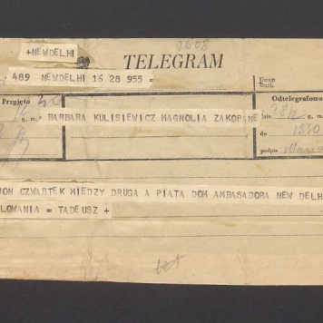 Telegram. Dzwoń czwartek między drugą a piątą [...]