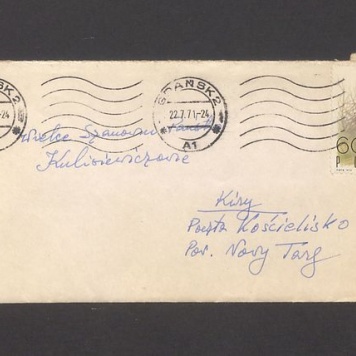 Koperta, nad. M. Stark