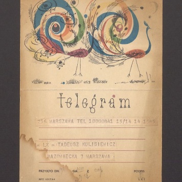 Telegram. Najszczersze najserdeczniejsze najgorętsze życzenia [...]