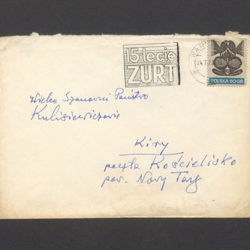 Koperta, nad. M. Stark