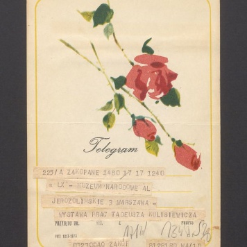 Telegram. Niezmiennych sukcesów artystycznych [...]