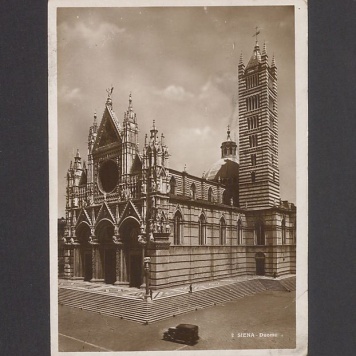 Droga Barbarko, wczoraj w południe przyjechałem do Sieny [...]