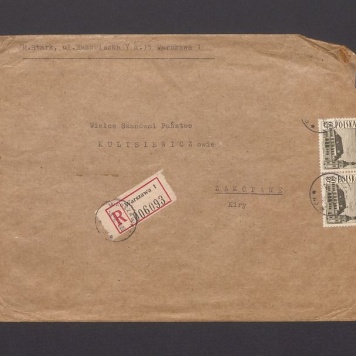 Koperta, nad. M. Stark