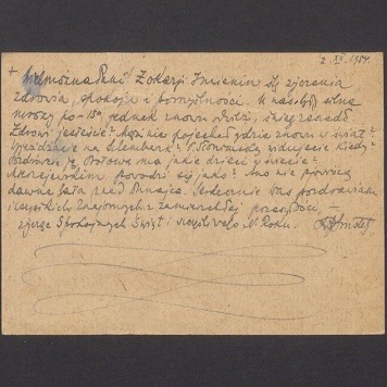 Wielmożna Pani! Z okazji Imienin ślę życzenia [...]