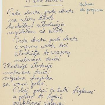 Piosenka o złodzieju