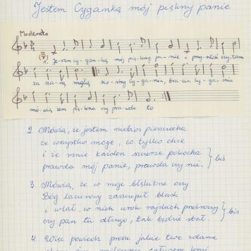 Jestem Cyganką mój piękny panie