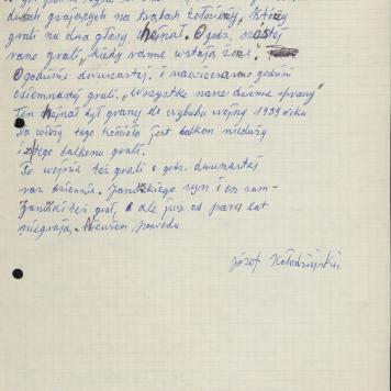 Co sobie przypominam o hejnale z wieży