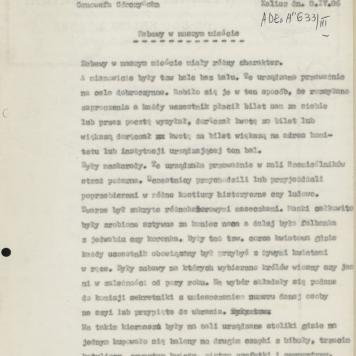 Zabawy w naszym mieście