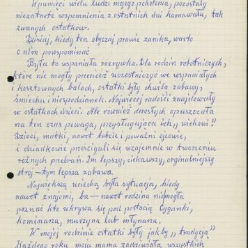 Wspomnienia o przebierańcach