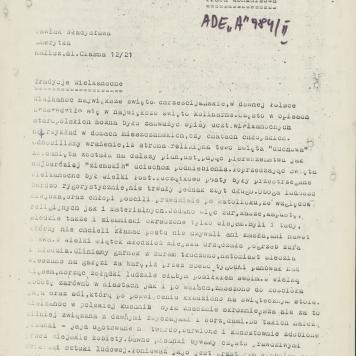 Tradycje wielkanocne