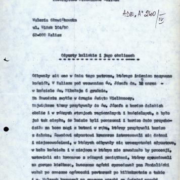 Odpusty kaliskie i w okolicach