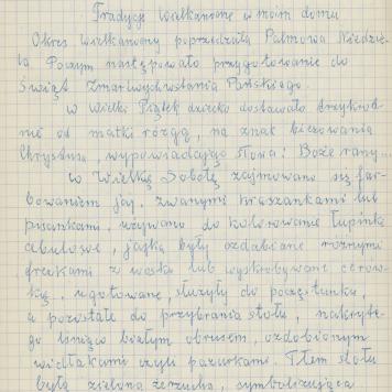 Tradycje wielkanocne w moim domu