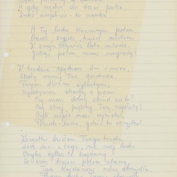 Wiersz ułożony po "Przewrocie Majowym"