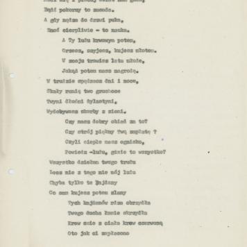 Wiersz ułożony po "Przewrocie Majowym"