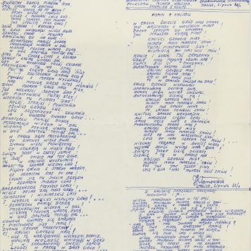 Oj, kaliski grodzie miły!